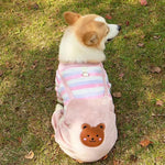 Warm Fleece Puppy Jumpsuit