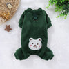 Warm Fleece Puppy Jumpsuit